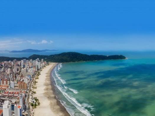 Apartmán Apartamento Completo Na Quadra Da Praia Da Guilhermina Praia Grande  Exteriér fotografie